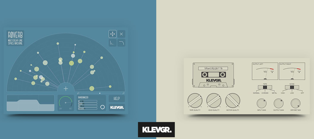 Klevgrand / KLEVGR R0verb & DAW Cassette  Bundle  (Latest Version)